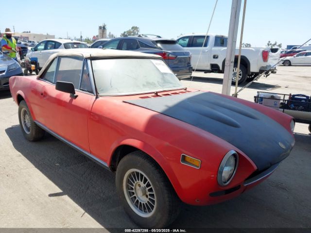 1978 FIAT SPIDER 124CS10129557 Photo 0