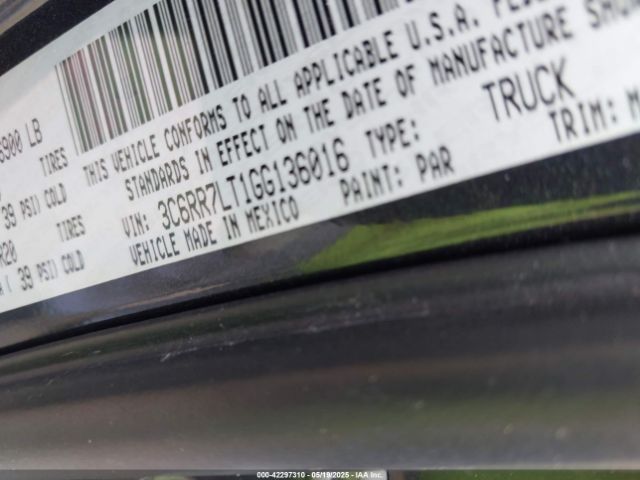 2016 RAM 1500 3C6RR7LT1GG136016 Photo 8