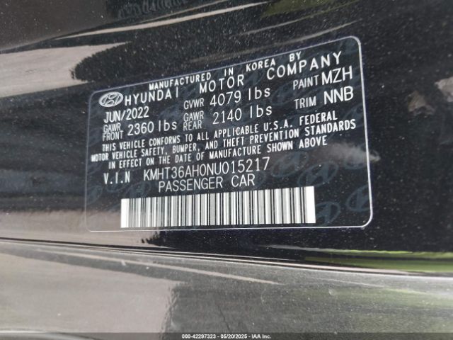 KMHT36AH0NU015217 Hyundai VELOSTER N