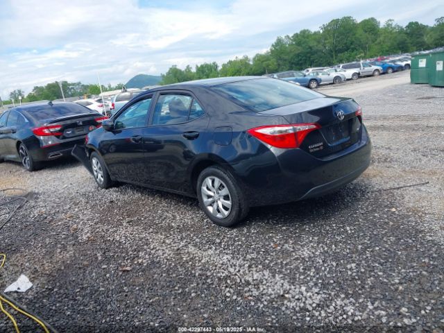 2T1BURHE4GC708754 Toyota COROLLA LE