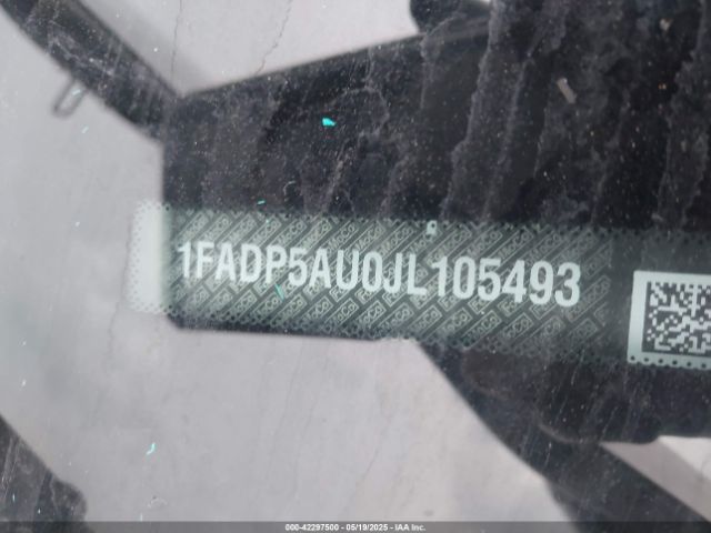 1FADP5AU0JL105493 Ford C-max Hybrid Se