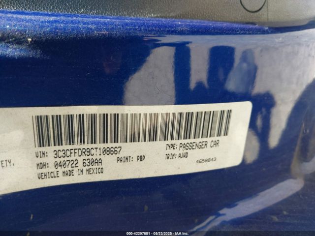 2012 FIAT 500C 3C3CFFDR9CT108667 Photo 8