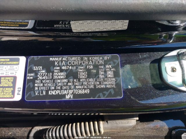 2023 KIA SPORTAGE KNDPU3AF8P7036849 Photo 8