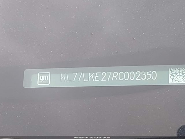 2024 CHEVROLET TRAX KL77LKE27RC002350 Photo 8
