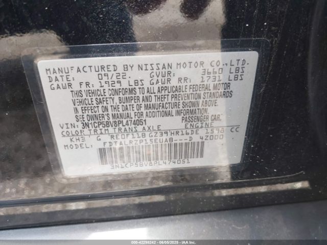 2023 NISSAN KICKS 3N1CP5BV8PL474051 Photo 8