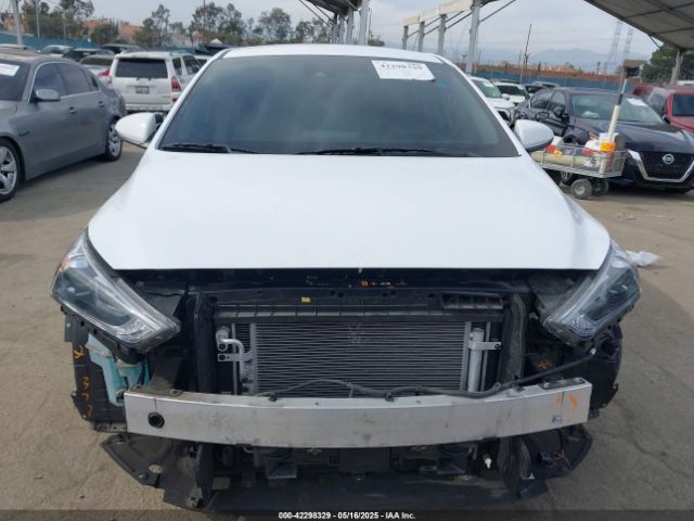 KMHC65LC3NU268499 Hyundai Ioniq Hybrid Blue