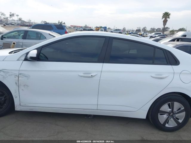KMHC65LC3NU268499 Hyundai Ioniq Hybrid Blue