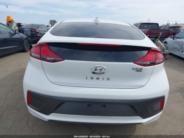 KMHC65LC3NU268499 Hyundai Ioniq Hybrid Blue