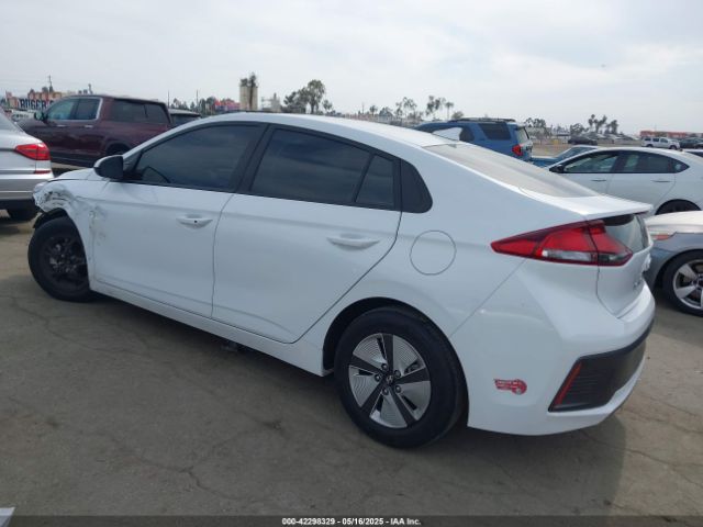 KMHC65LC3NU268499 Hyundai Ioniq Hybrid Blue