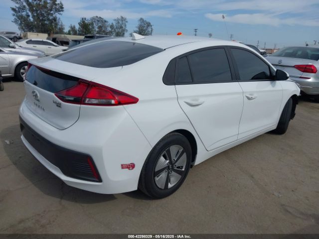 KMHC65LC3NU268499 Hyundai Ioniq Hybrid Blue