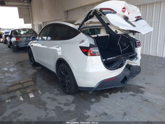 2021 TESLA MODEL Y 5YJYGAEE6MF202406 Photo 2