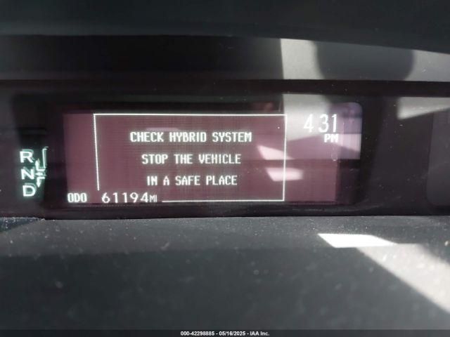 JTDKN3DU3E0378748 Toyota Prius Four