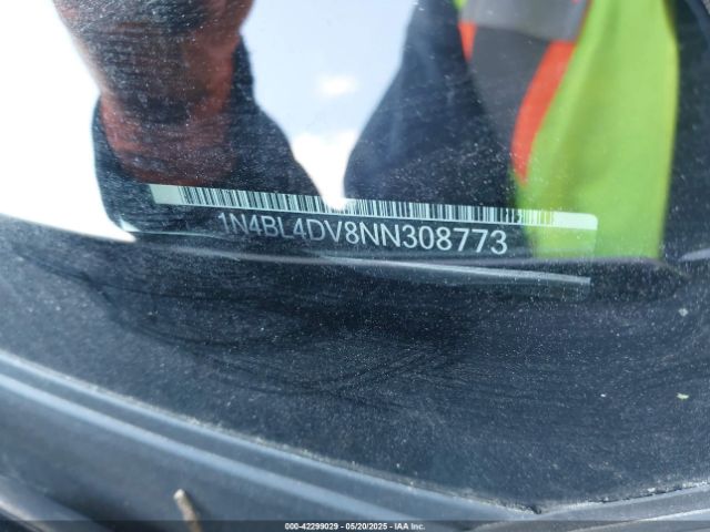 1N4BL4DV8NN308773 Nissan Altima Sv Fwd