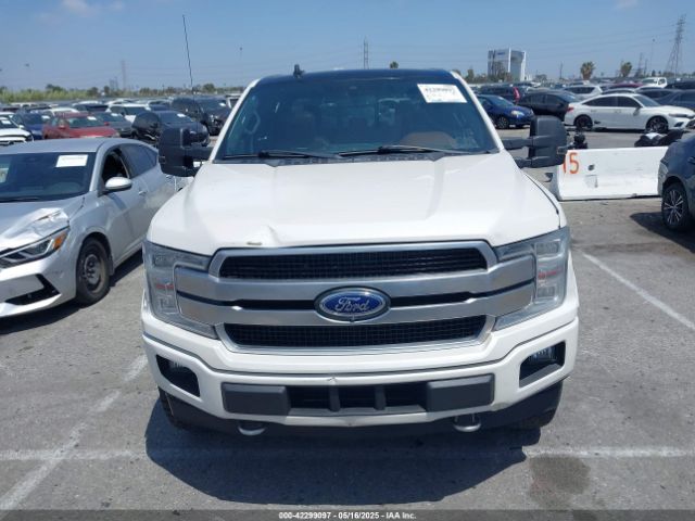 1FTFW1EG9JFA95760 Ford F-150 Platinum