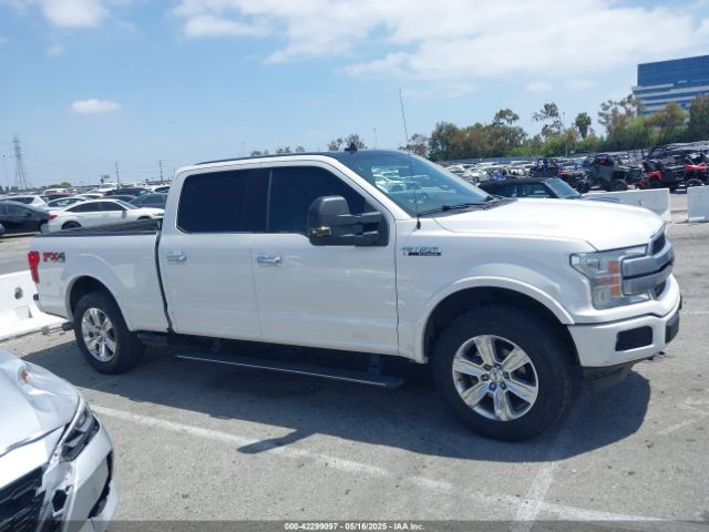 1FTFW1EG9JFA95760 Ford F-150 Platinum