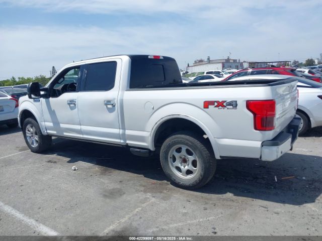 1FTFW1EG9JFA95760 Ford F-150 Platinum