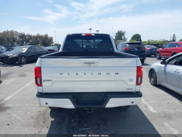 1FTFW1EG9JFA95760 Ford F-150 Platinum