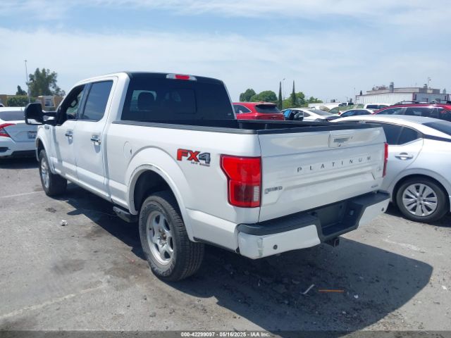 1FTFW1EG9JFA95760 Ford F-150 Platinum