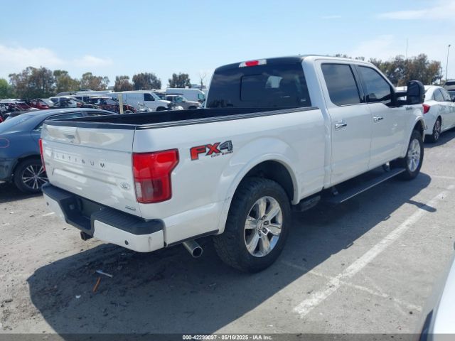 1FTFW1EG9JFA95760 Ford F-150 Platinum