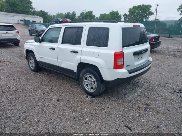 1C4NJPBA6HD207353 Jeep Patriot Sport Fwd