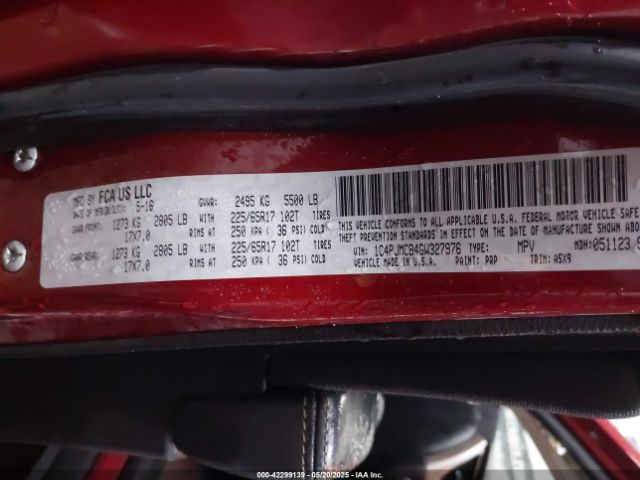 1C4PJMCB4GW327976 Jeep Cherokee Latitude