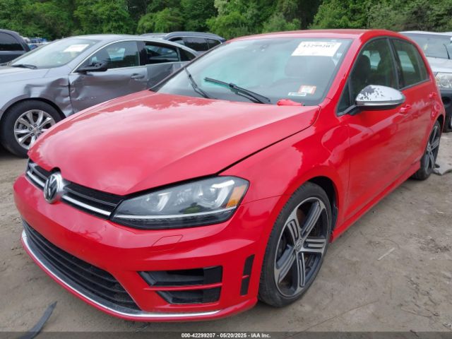 2016 VOLKSWAGEN GOLF R WVWUF7AU5GW129661 Photo 1