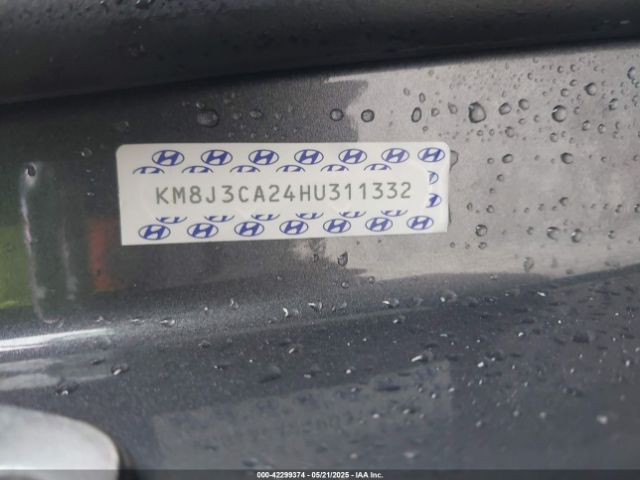 KM8J3CA24HU311332 Hyundai Tucson Sport