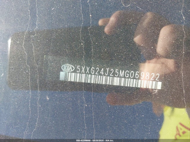 5XXG24J25MG069822 KIA t-gdi gamma ii