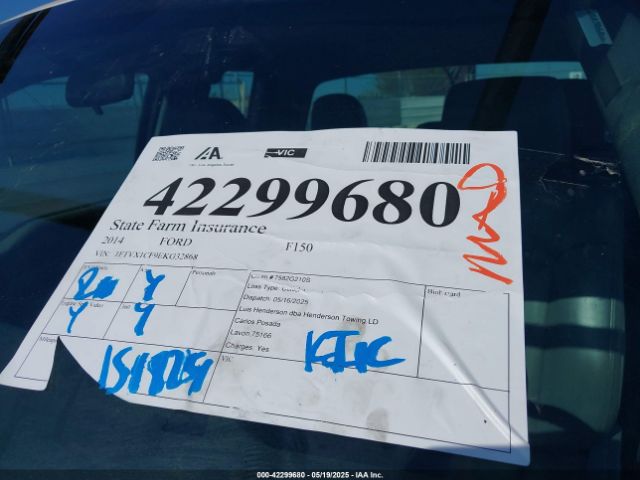 1FTVX1CF9EKG32868 Ford F-150 Xl