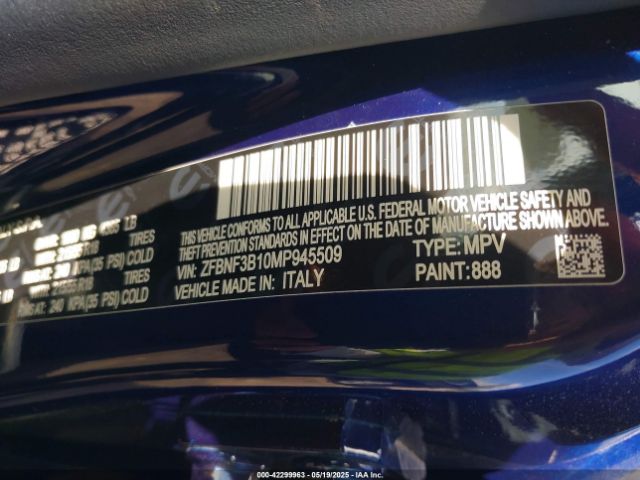 2021 FIAT 500X ZFBNF3B10MP945509 Photo 8
