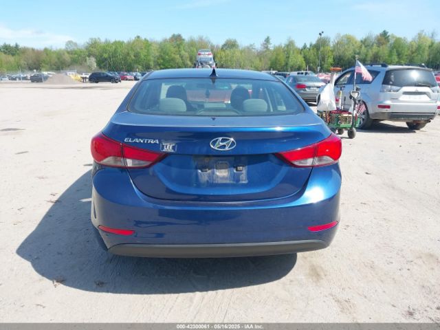5NPDH4AE7FH565322 Hyundai ELANTRA SE