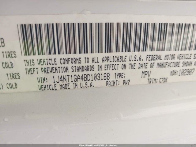 1C4NJPBA3ED869659 Jeep Patriot Sport