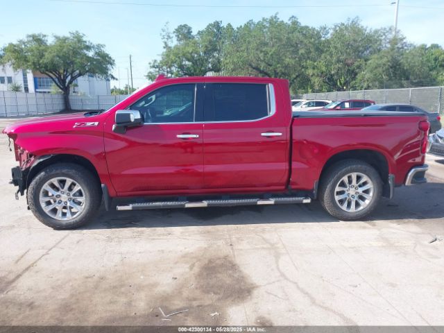 3GCUYGED5MG222646 Chevrolet Silverado 1500 4wd  Short Bed Ltz