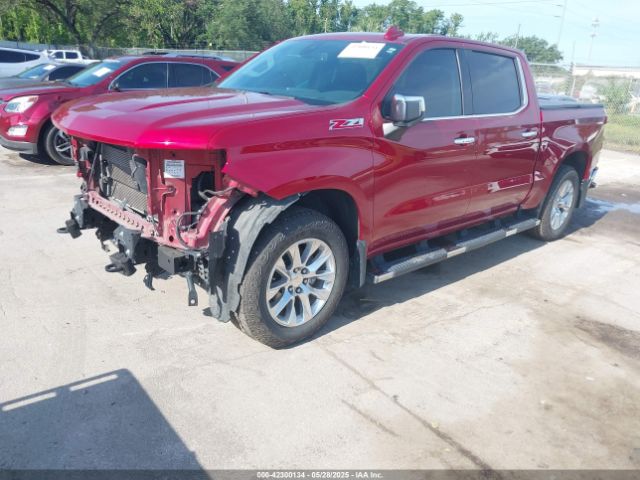 3GCUYGED5MG222646 Chevrolet Silverado 1500 4wd  Short Bed Ltz