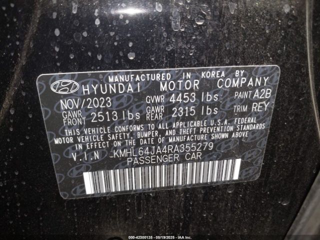KMHL64JA4RA355279 Hyundai gdi theta iii