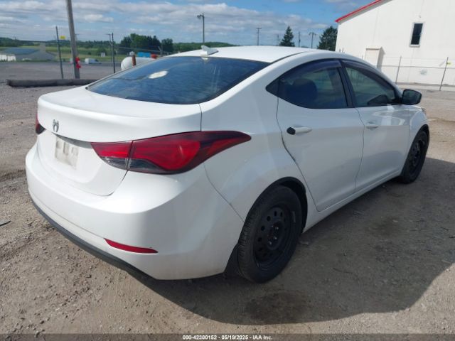 5NPDH4AE8GH682134 Hyundai ELANTRA SE
