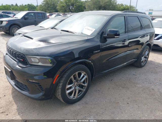 1C4SDJCTXNC223161 Dodge Durango R/t Plus Awd