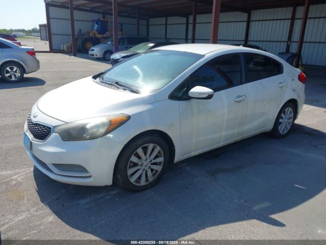 KNAFX4A68E5192971 KIA FORTE LX