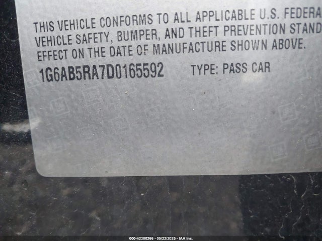 2013 CADILLAC ATS 1G6AB5RA7D0165592 Photo 8