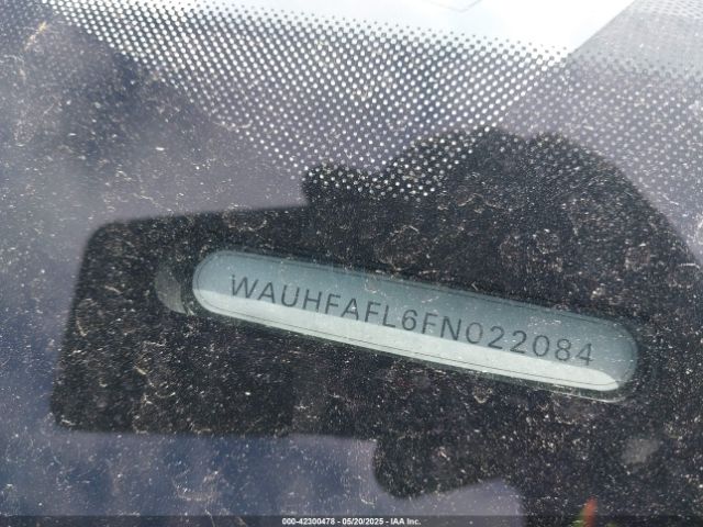 WAUHFAFL6FN022084 Audi A4 2.0t Premium