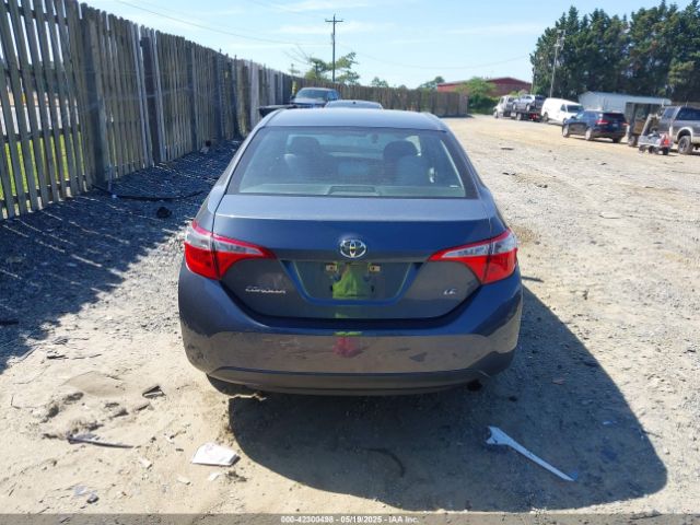 5YFBURHE9GP526077 Toyota COROLLA LE