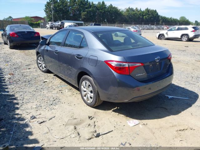 5YFBURHE9GP526077 Toyota COROLLA LE
