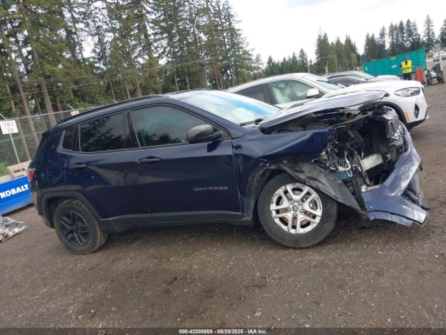 3C4NJCAB3JT411580 Jeep Compass Sport Fwd