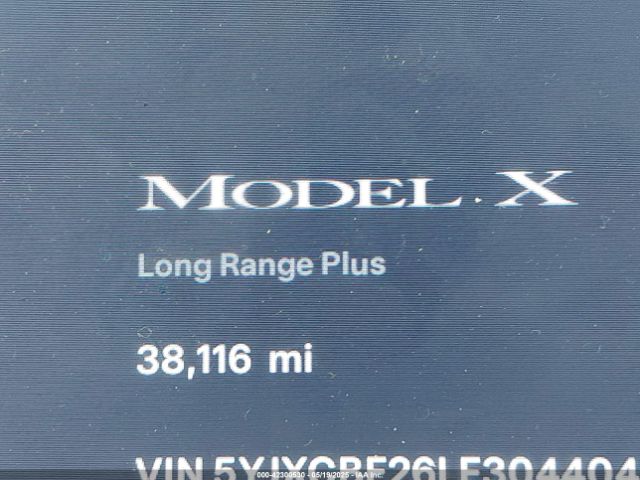 2020 TESLA MODEL X 5YJXCBE26LF304404 Photo 6
