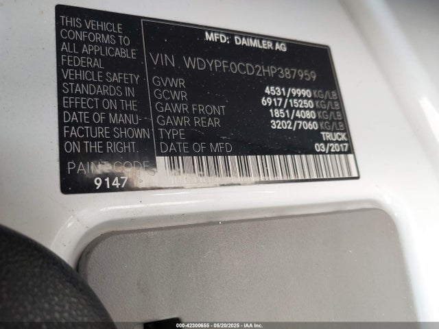 Freightliner mg5+mh5 with brake assist 2017 WDYPF0CD2HP387959 Image 9
