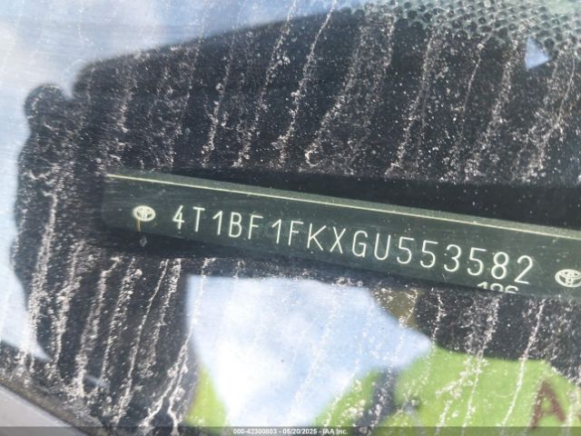 4T1BF1FKXGU553582 Toyota CAMRY SE