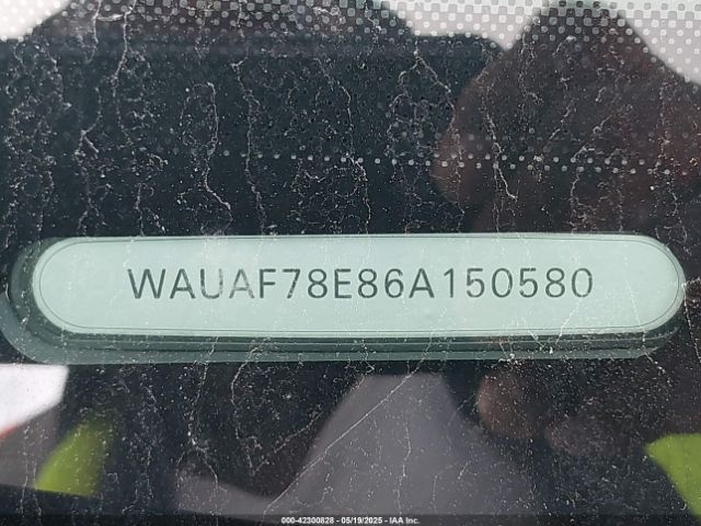 2006 AUDI A4 WAUAF78E86A150580 Photo 8