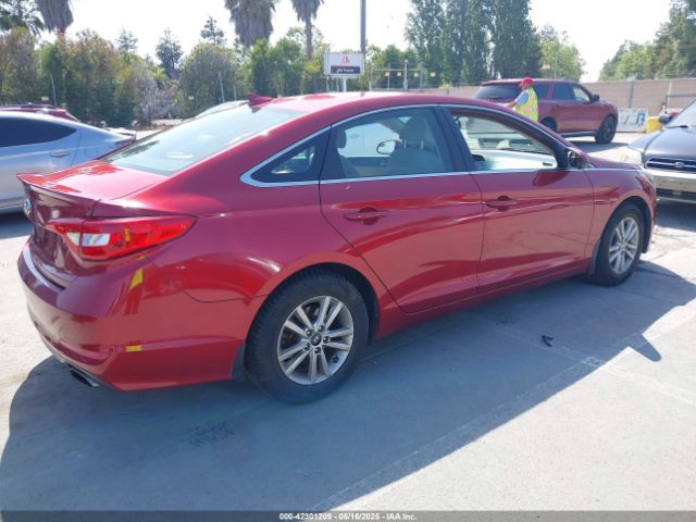 5NPE24AF5FH163720 Hyundai SONATA SE