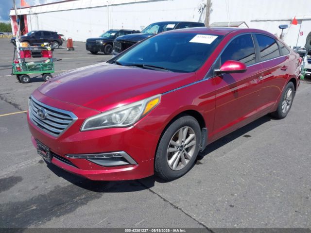 2015 HYUNDAI SONATA 5NPE24AFXFH178200 Photo 1
