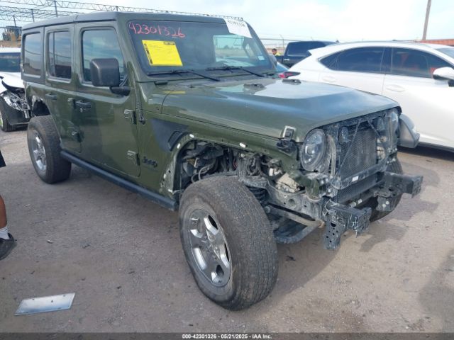 2021 JEEP WRANGLER UNLIMITED 1C4HJXDN6MW669228